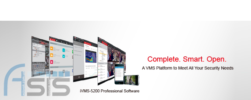 Hikvision випускає професійне програмне забезпечення iVMS-5200.