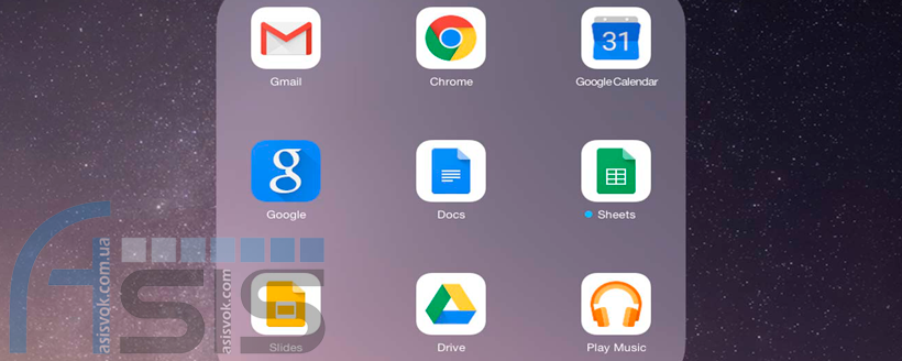 Оновлення Google додатків.